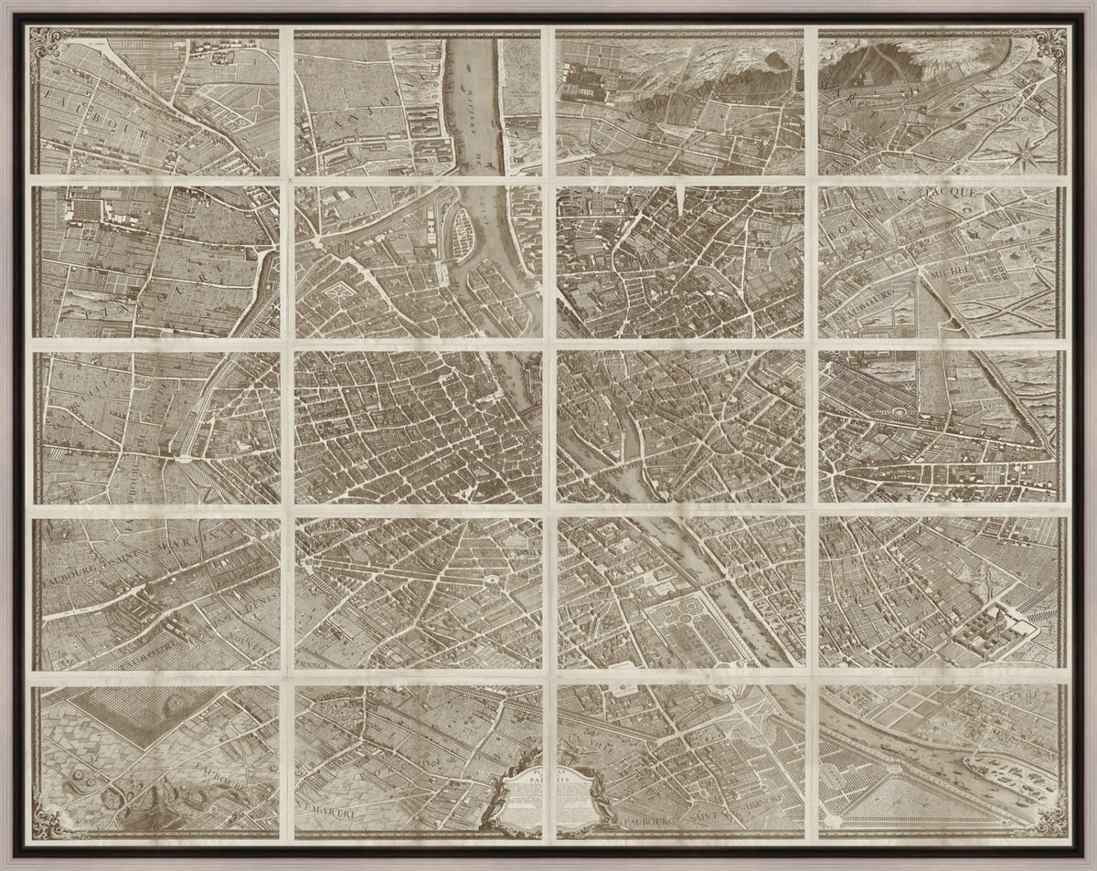 Map of Paris