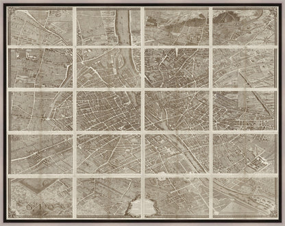 Map of Paris