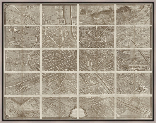 Map of Paris