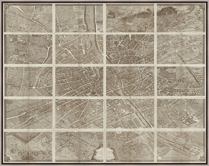 Map of Paris