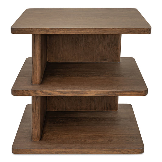 Casey Side Table - Dark Brown
