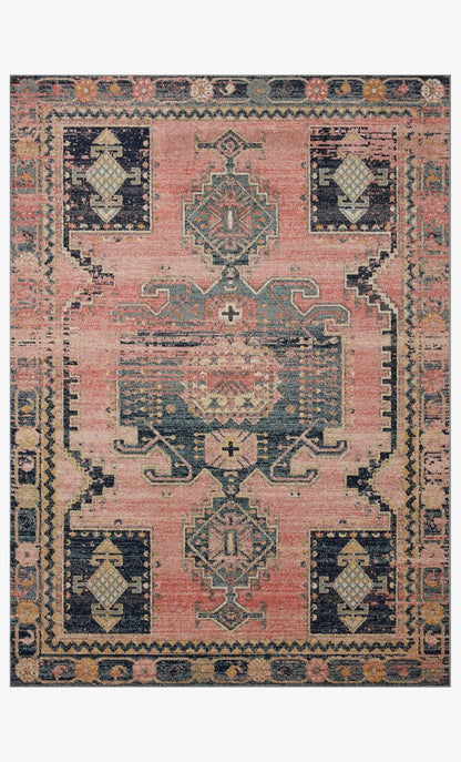Loloi Jocelyn Rug - Rose / Rose