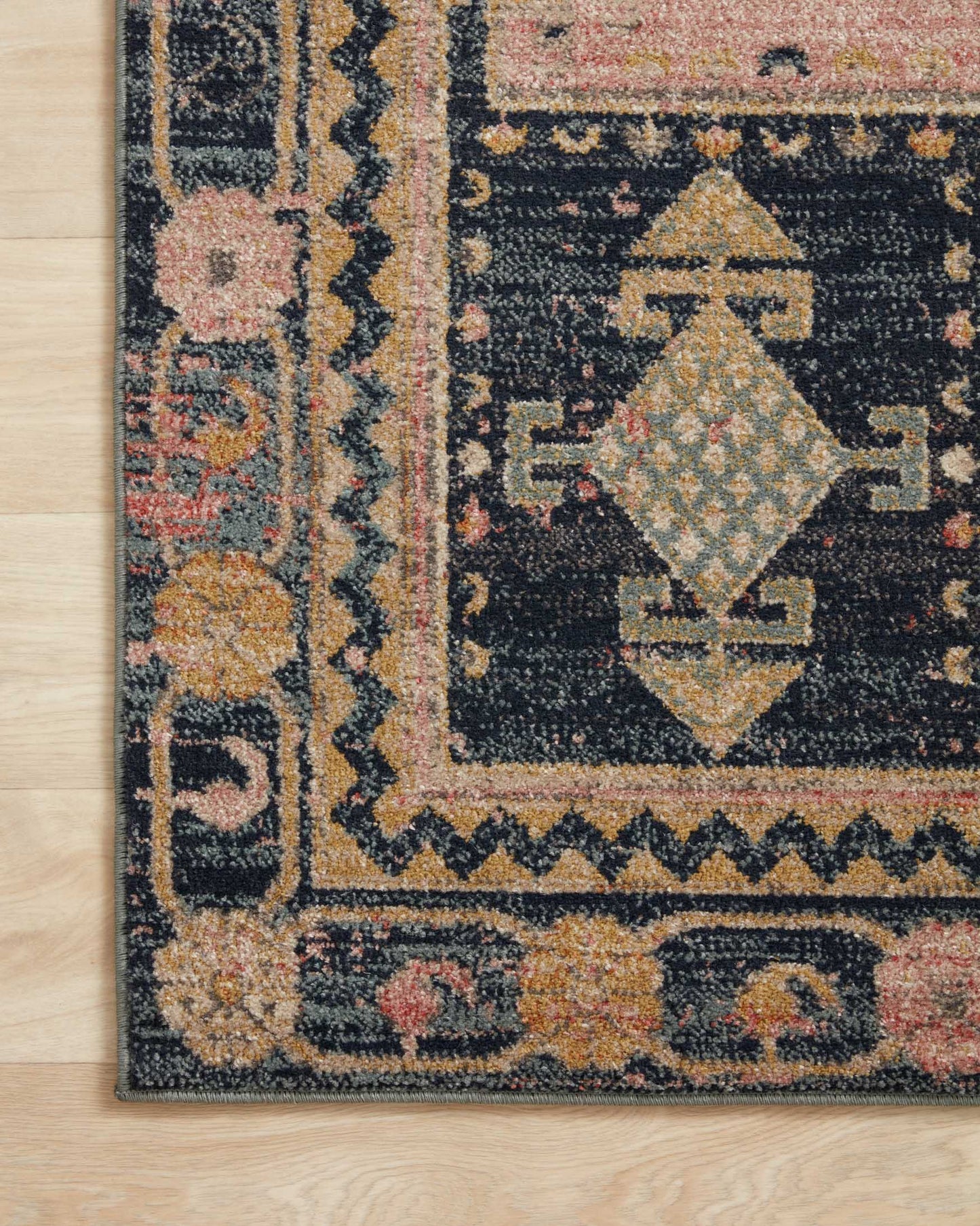 Loloi Jocelyn Rug - Rose / Rose