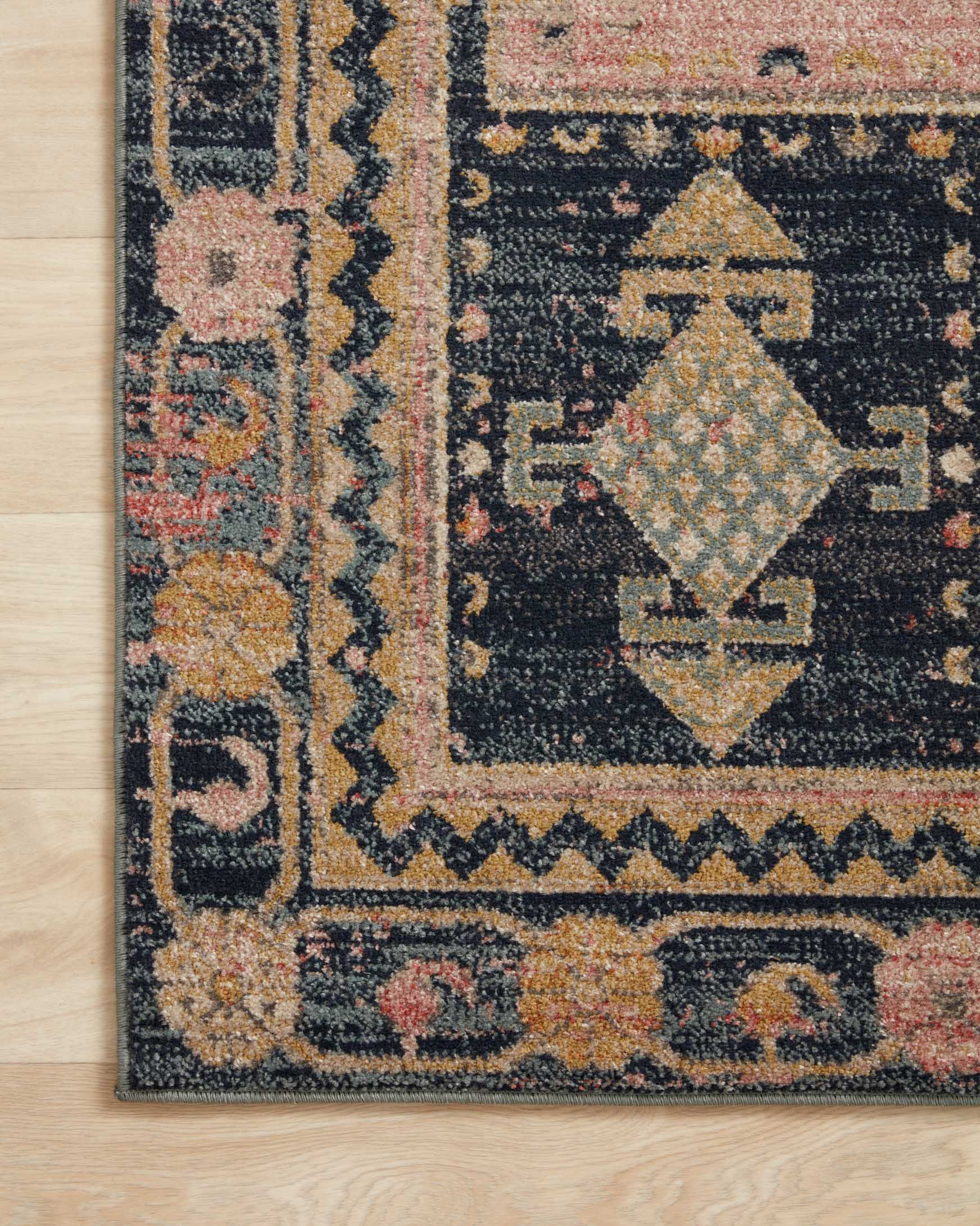 Loloi Jocelyn Rug - Rose / Rose