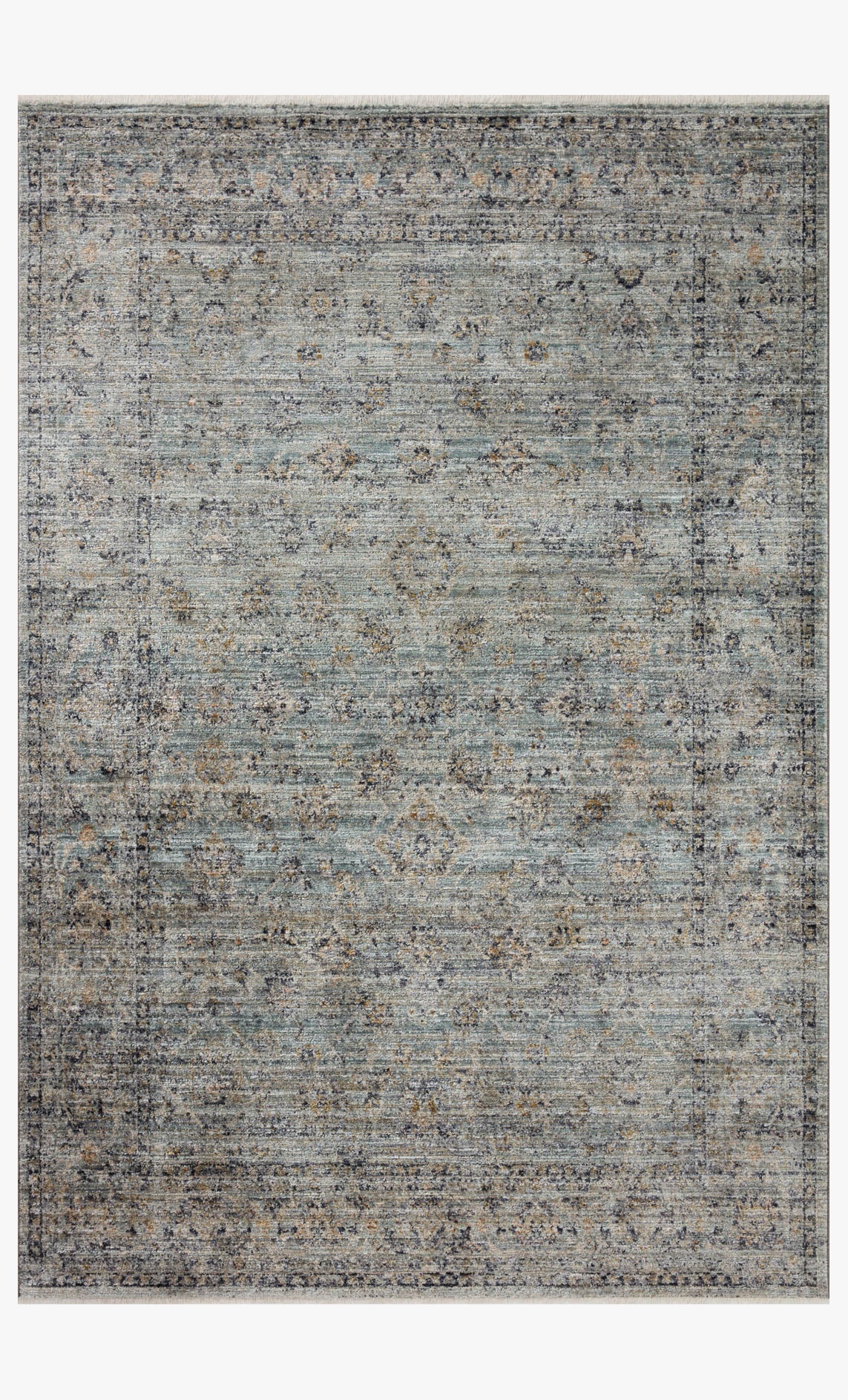 Loloi Katherine Rug - JS Ocean / Gold