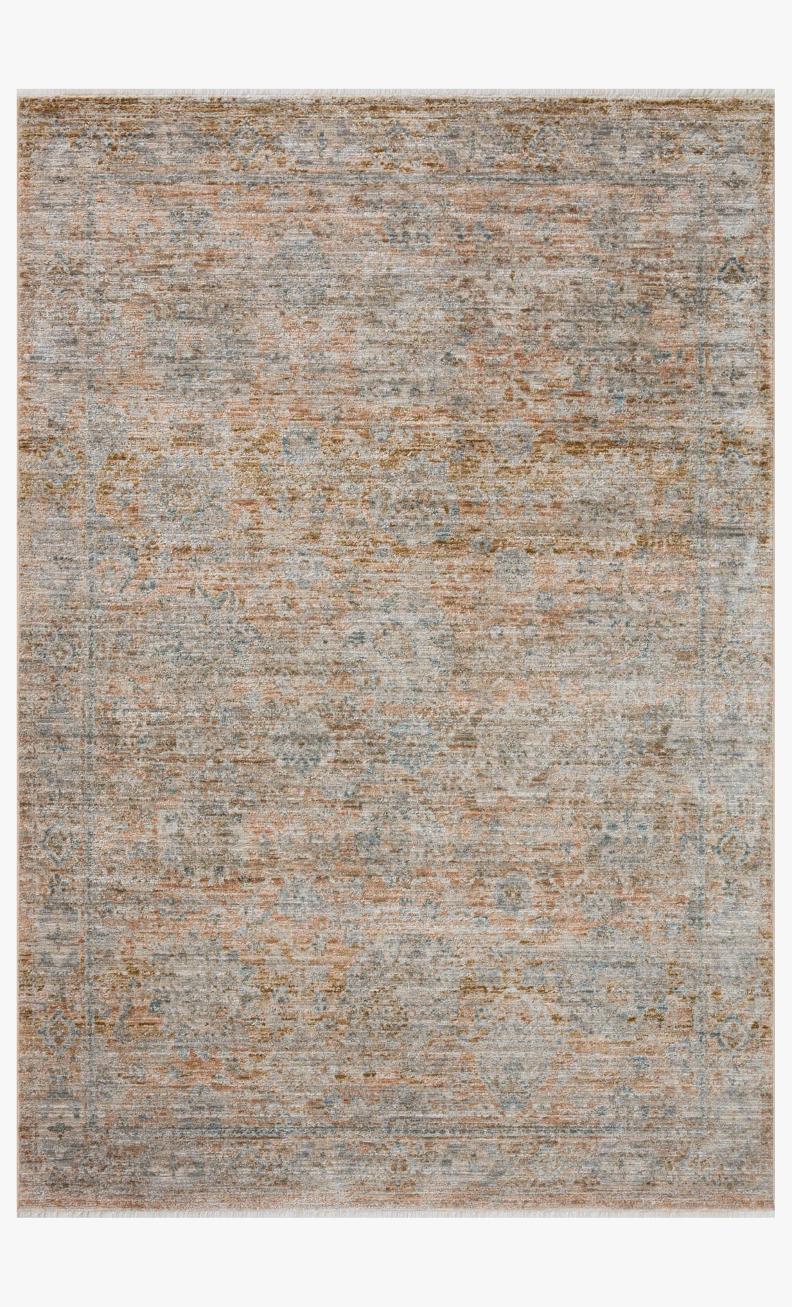Loloi Katherine Rug - JS Terracotta / Smoke