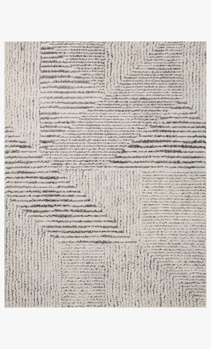 Loloi Levitt Shag Rug - Ivory / Grey