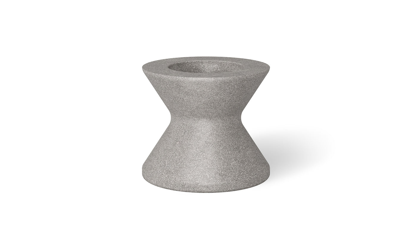 Ledge Lounger Signature Tall Ice Bin Side Table in Sandstone.
