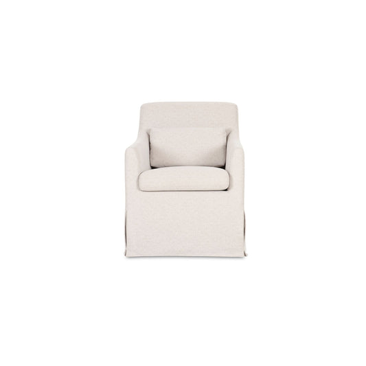 Lydia Slipcover Dining Chair - Beige
