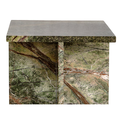 Blair Accent Table - Rainforest Green Marble