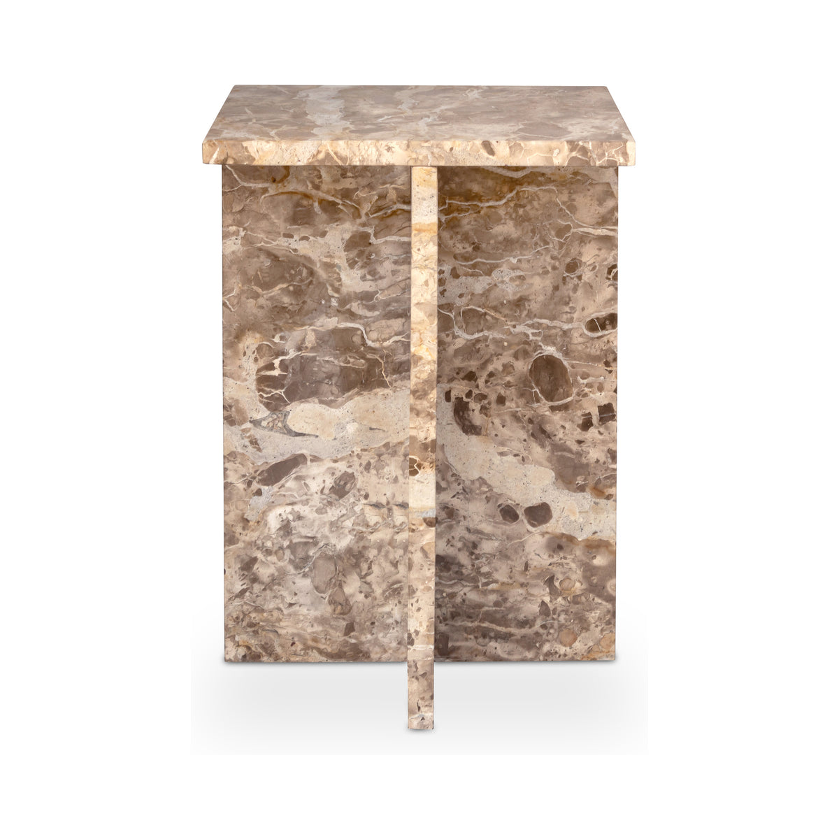 Blair Accent Table - Panther Marble