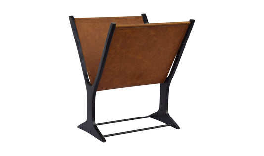 Ziff Magazine Holder Light Brown