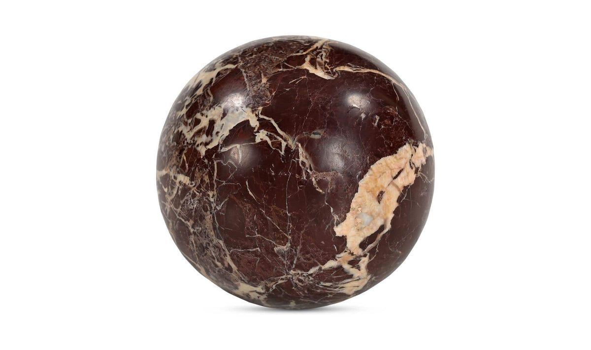 Odessa Sphere Red Levanto Marble