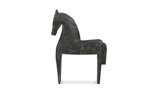 Gallant Wooden Sculpture Black